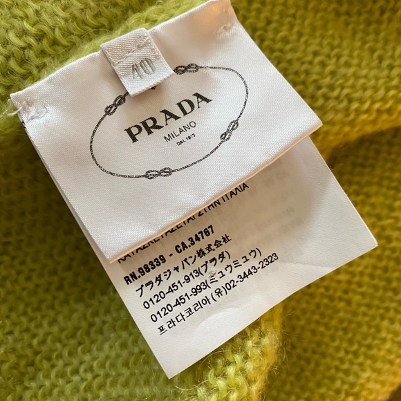 COPY - PRADA | Women’s Mohair Cardigan • Sz 40 - Picture 4 of 7